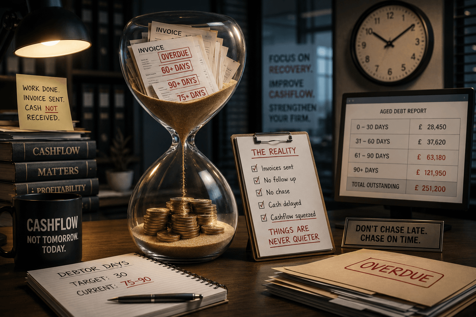 The invoice you are not chasing is the cashflow problem you have not named yet